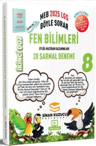 Sinan Kuzucu 2025 8. Sınıf LGS Fen Bilimleri İkinci Doz 20 Sarmal Deneme