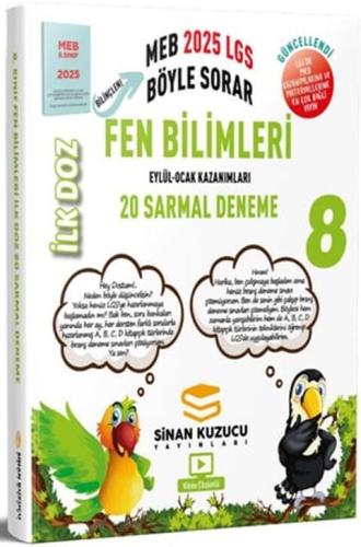 Sinan Kuzucu 2025 8. Sınıf LGS Fen Bilimleri İlk Doz 20 Sarmal Deneme