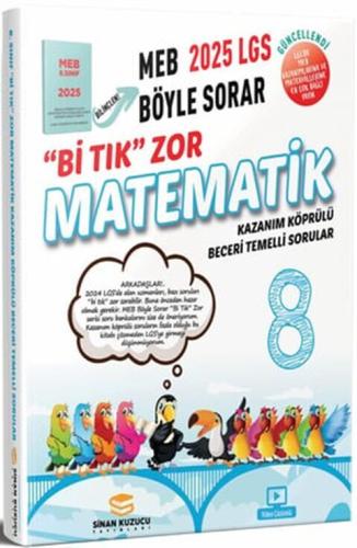 Sinan Kuzucu 2025 8. Sınıf LGS Matematik Bi Tık Zor Soru Bankası