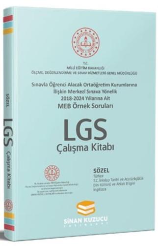 Sinan Kuzucu LGS MEB Örnek Soruları Çalışma Kitabı