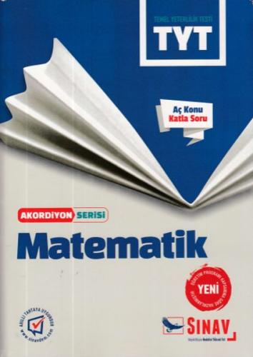 Sınav TYT Matematik Akordiyon Serisi  (Yeni)
