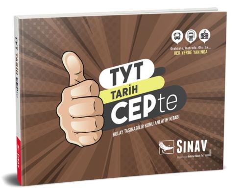 Sınav TYT Tarih Konu Anlatımlı Cep Kitabı