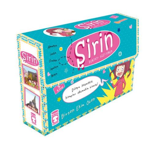 Şirin Dünya'yı Geziyorum Seti (5 Kitap Takım) %15 indirimli Birsen Eki