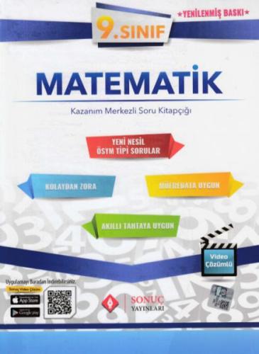 Sonuç 9. Sınıf Matematik Kazanım Merkezli Soru Kitapçığı