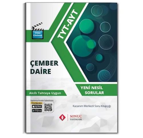 Sonuç TYT - AYT Çember Daire Kazanım Merkezli Soru Kitapçığı