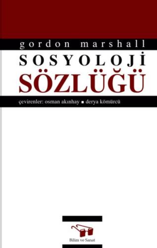 Sosyoloji Sözlüğü