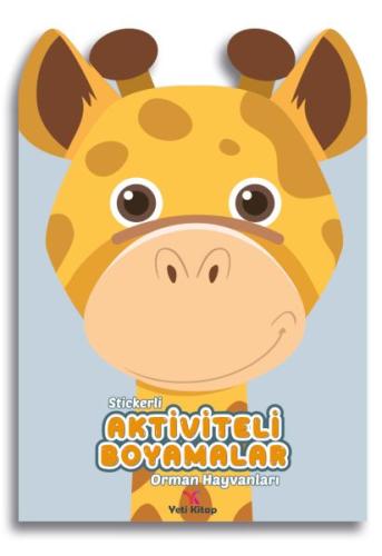 Stickerli Aktivite ve Boyamalar Orman Hayvanları Feyyaz Ulaş