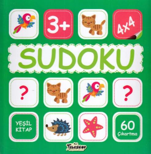Sudoku 4X4 Yeşil Kitap Kolektif