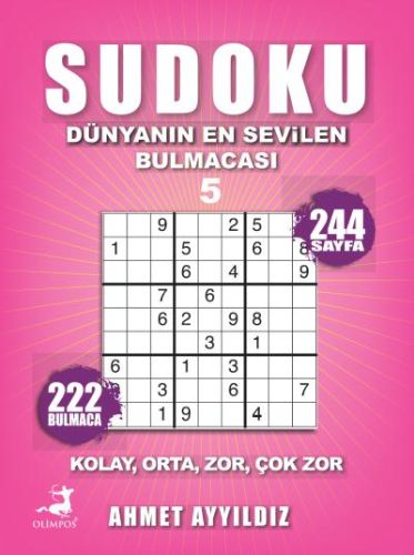 Sudoku Dünyanın En Sevilen Bulmacası 5 Ahmet Ayyıldız