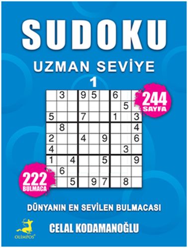 Sudoku Uzman Seviye 1 Celal Kodamanoğlu