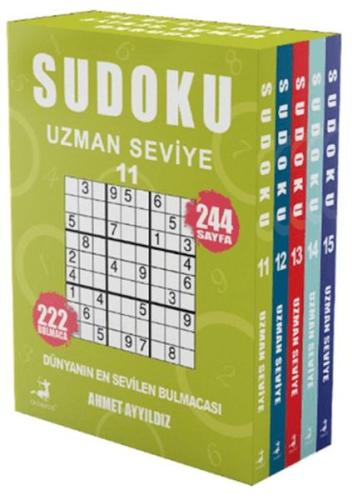 Sudoku Uzman Seviye 5 Kitap Set Ahmet Ayyıldız