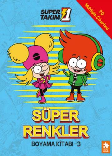 Süper 1 Takım Süper Renkler Boyama Kitabı - 3