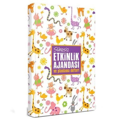 Süresiz Etkinlik Ajandası Ve Planlama Defteri - Sevimli Hayvanlar %30 