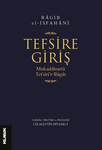 Tefsire Giriş %12 indirimli Râgıb el-İsfahanî