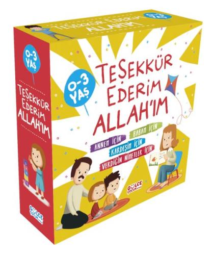 Teşekkür Ederim Allah'ım (4 Kitap Takım)