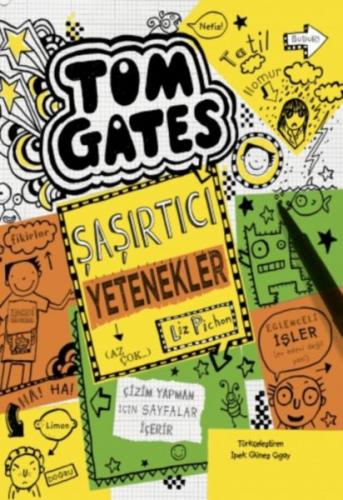Tom Gates - 10 Şaşırtıcı Yetenekler (Az Çok) (Ciltli) Liz Pichon