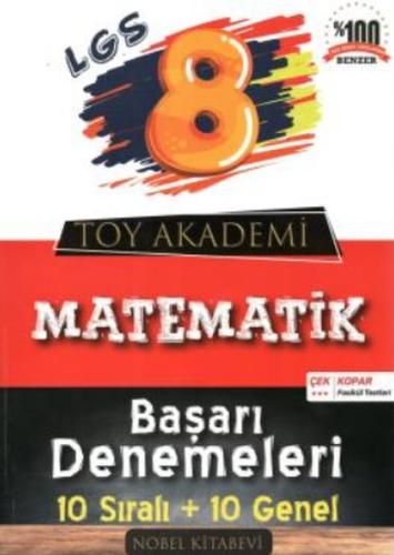 Toy Akademi 8.Sınıf Matematik 10 lu Deneme (Yeni) %20 indirimli Kolekt