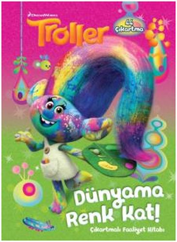 Troller- Dünyama Renk Kat Çıkartmalı Faaliyet