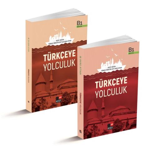 Türkçeye Yolculuk B1 Ders Kitabı - B1 Çalışma Kitabı (2 Kitap Set) Den