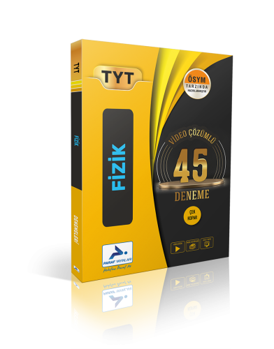 PARAF TYT  FİZİK VİDEO ÇÖZÜMLÜ 45 DENEME