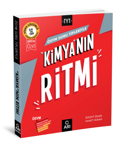 Arı Yayıncılık TYT ÖSYM Soru Tipleriyle Kimyanın Ritmi