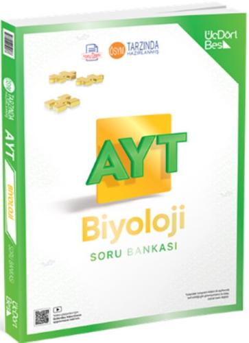 Üç Dört Beş 2022 Model AYT Biyoloji Soru Bankası %27 indirimli Erdinç 