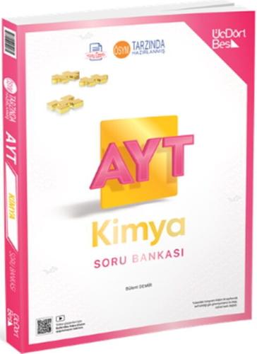 Üç Dört Beş 2022 AYT Kimya Soru Bankası %27 indirimli Bülent Demir
