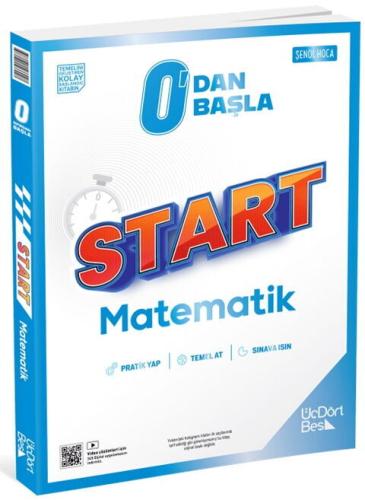 ÜçDörtBeş Yayınları Sıfırdan Başla Start Matematik ÜçDörtBeş Yayınları