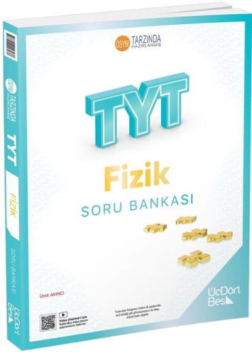 Üç Dört Beş 2022 TYT Fizik Soru Bankası %27 indirimli Ümit Akıncı