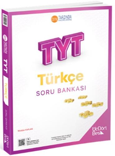 Üç Dört Beş 2022 TYT Türkçe Soru Bankası %27 indirimli Müslüm Kaplan