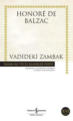 Vadideki Zambak - Hasan Ali Yücel Klasikleri Honore de Balzac