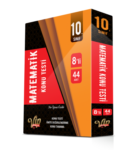 VİP 10.SINIF MATEMATİK KUTU TESTİ   (8 Öğrencilik)