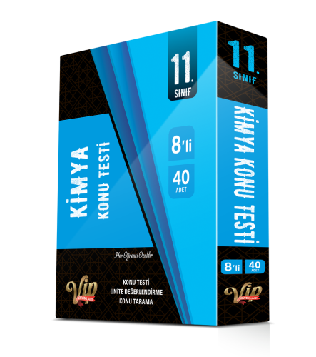 VİP 11.SINIF KİMYA KUTU TESTİ       (8 Öğrencilik)