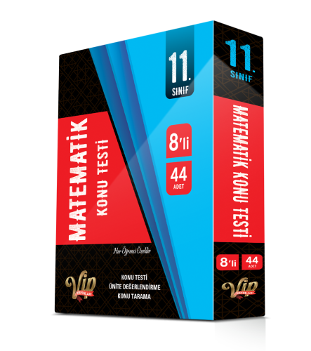 VİP 11.SINIF MATEMATİK KUTU TESTİ   (8 Öğrencilik)
