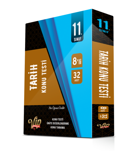 VİP 11.SINIF TARİH KUTU TESTİ       (8 Öğrencilik)