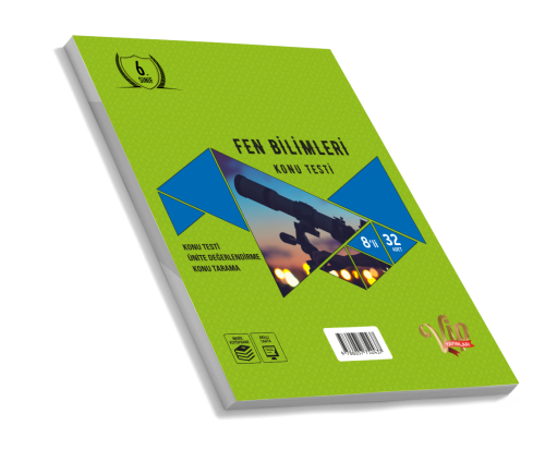 VİP 6.SINIF FEN BİLİMLERİ KUTU TEST (8 Öğrencilik)