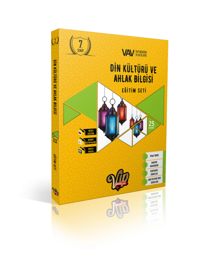 VİP 7.SINIF DİN KÜLT.VE AHLAK BİL. EĞİTİM SETİ