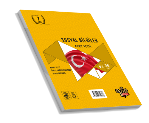VİP 7.SINIF SOSYAL BİL. KUTU TESTİ  (8 Öğrencilik)