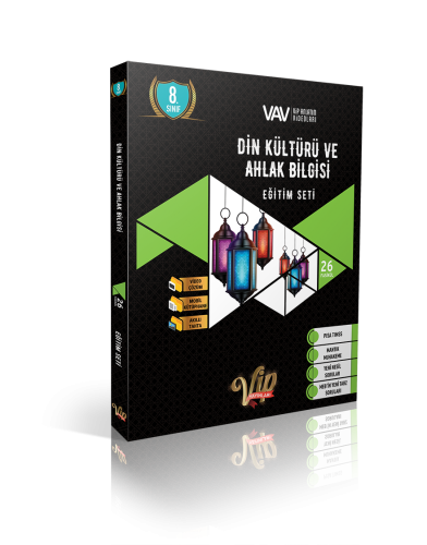 VİP 8.SINIF DİN KÜLT.VE AHLAK BİL. EĞİTİM SETİ