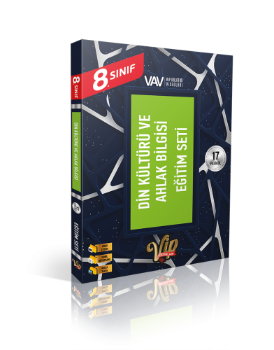 VİP 8.SINIF DİN KÜLTÜRÜ EĞİTİM SETİ - (BRONZ)