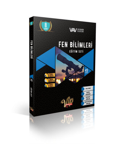 VİP 8.SINIF FEN BİLİMLERİ  EĞİTİM SETİ