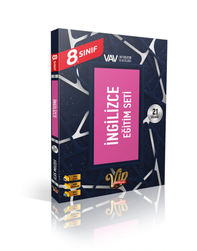 VİP 8.SINIF İNGİLİZCE EĞİTİM SETİ - (BRONZ) Kolektif