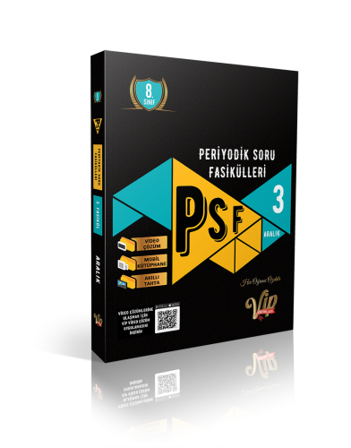 VİP 8.SINIF PERİYODİK SORU FASİKÜLLERİ - 3.SAYI