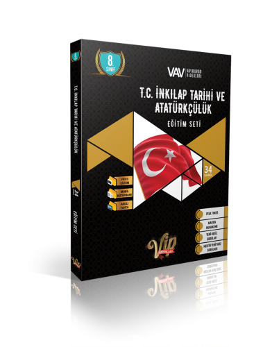 VİP 8.SINIF TC İNK.TARİH VE ATATÜRK. EĞİTİM SETİ