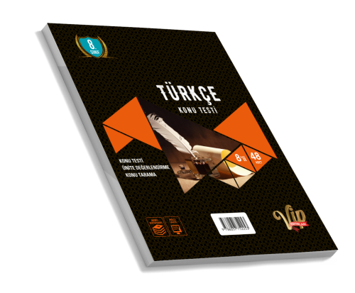 VİP 8.SINIF TÜRKÇE KUTU TESTİ       (8 Öğrencilik)