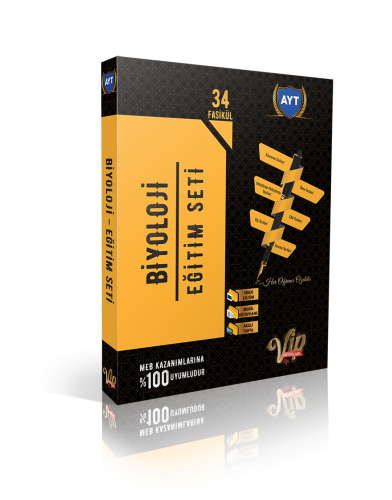 VİP AYT BİYOLOJİ ANLATIM FASİKÜLLERİ