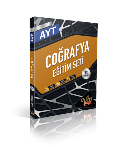 VİP AYT COĞRAFYA EĞİTİM SETİ - (BRONZ)