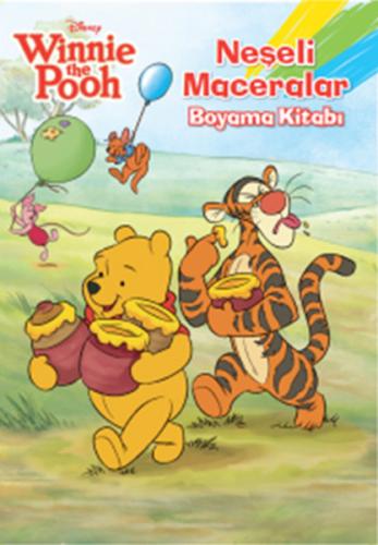 Winnie The Pooh Neşeli Maceralar  Boyama Kitabı
