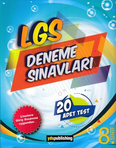 YDS 8. Sınıf LGS Deneme Sınavları 20 Adet Test