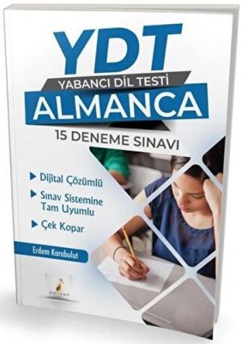 YDT Almanca 15 Deneme Çözümlü %18 indirimli Erdem Karabulut